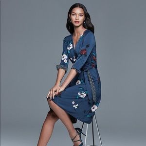 White House Black Market reversible wrap dress